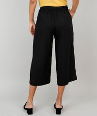 Calca-Feminina-Pantacourt-com-Faixa-para-Amarrar-Preto-9521122-Preto_2