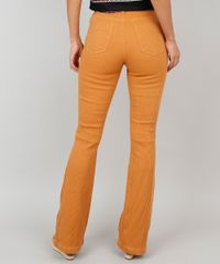Calca-em-Sarja-Feminina-Flare-Canelada-Caramelo-9546927-Caramelo_2 Calca-em-Sarja-Feminina-Flare-Canelada-Caramelo-9546927-Caramelo_2