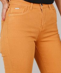 Calca-em-Sarja-Feminina-Flare-Canelada-Caramelo-9546927-Caramelo_4 Calca-em-Sarja-Feminina-Flare-Canelada-Caramelo-9546927-Caramelo_4
