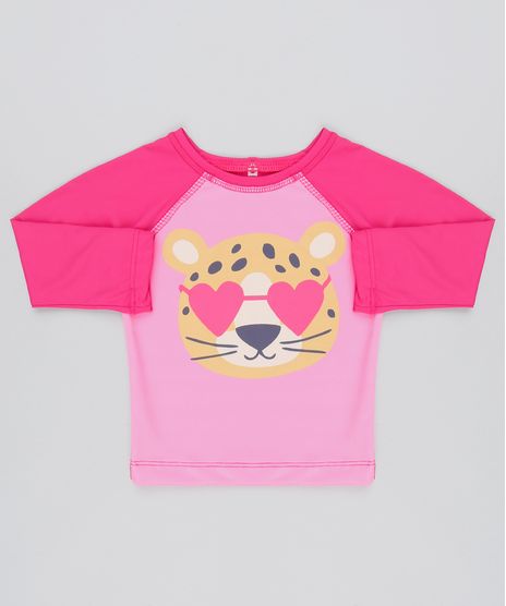Blusa-de-Praia-Infantil-Oncinha-Manga-Longa-Rosa-9519002-Rosa_1
