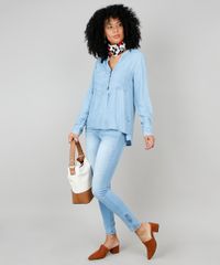 Blusa-Jeans-Feminina-com-Bolsos-Manga-Longa-Azul-Claro-9536746-Azul_Claro_3