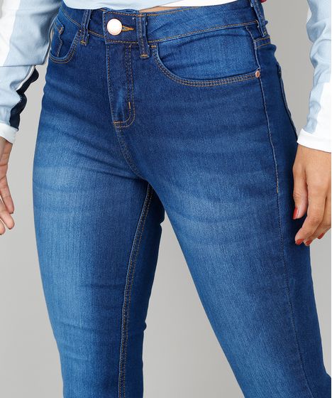 calça jeans flare cea