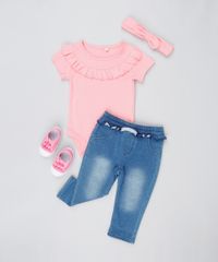 Body-Infantil-com-Babado-Manga-Curta---Faixa-para-Cabelo-Rosa-9205059-Rosa_3