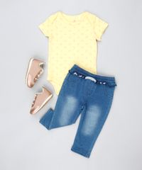 Body-Infantil-Estampado-com-Laco-Manga-Curta-Amarelo-9544185-Amarelo_3
