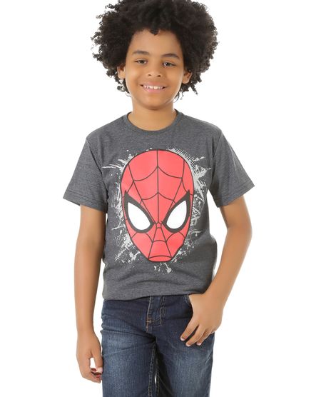 Camiseta-Homem-Aranha-Cinza-Mescla-Escuro-8480946-Cinza_Mescla_Escuro_1