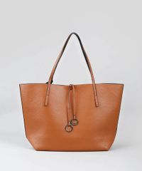 Bolsa-Shopper-Feminina-Grande-Dupla-Face-Com-Metais-Caramelo-8506427-Caramelo_1