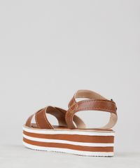 Sandalia-Feminina-Flatform-Tiras-Cruzadas-Marrom-9535276-Marrom_3