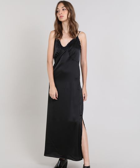 Vestido-Slip-Dress-Mindset-Longo-Acetinado-Preto-9563347-Preto_1 Vestido-Slip-Dress-Mindset-Longo-Acetinado-Preto-9563347-Preto_1