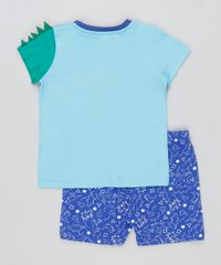 Pijama-Infantil-Peppa-Pig-Manga-Curta-Azul-Claro-9476468-Azul_Claro_2