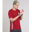 Camiseta Esportiva Masculina Básica Vermelho Ace
