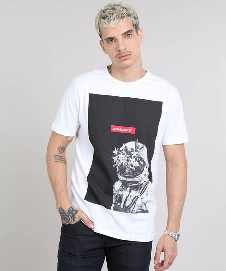 Camiseta-Masculina-Astronauta-Manga-Curta-Gola-Careca-Branca-9247405-Branco_1
