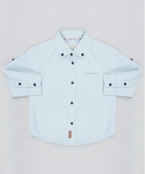 Camisa-Jeans-Infantil-com-Bolso-Manga-Longa-Azul-Claro-8668392-Azul_Claro_1