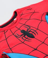 Camiseta-Infantil-Homem-Aranha-Manga-Curta-Vermelha-9528120-Vermelho_4