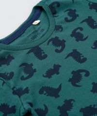 Camiseta-Infantil-Estampada-de-Dinossauros-Manga-Curta-Verde-Escuro-9529941-Verde_Escuro_4