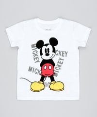 Camiseta-Infantil-Mickey-Flocada-Manga-Curta-Branca-9503522-Branco_1
