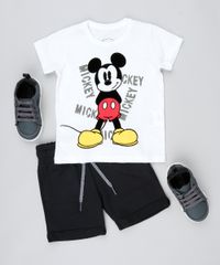Camiseta-Infantil-Mickey-Flocada-Manga-Curta-Branca-9503522-Branco_3