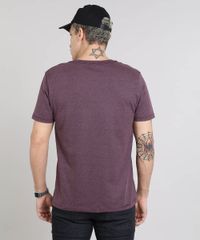 Camiseta-Masculina-com-Estampa-de-Pena-Manga-Curta-Gola-Careca-Roxa-9531801-Roxo_2