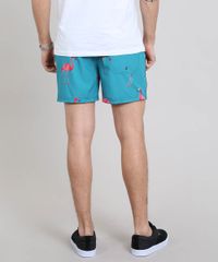 Short-Masculino-Estampado-de-Flamingos-Verde-Agua-9525310-Verde_Agua_4