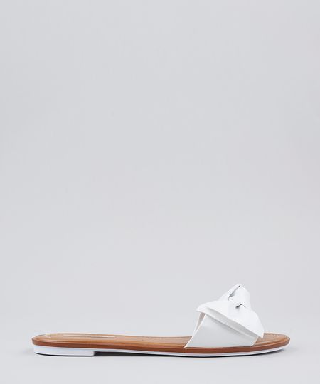 Rasteira-Feminina-Moleca-em-Verniz-com-Laco-Branca-9529321-Branco_1