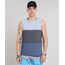 Regata-Masculina-com-Recortes-Gola-Careca-Cinza-Mescla-Escuro-9533558-Cinza_Mescla_Escuro_1