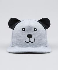 Bone-Infantil-Urso-Aba-Reta-Cinza-Mescla-9537591-Cinza_Mescla_1 Bone-Infantil-Urso-Aba-Reta-Cinza-Mescla-9537591-Cinza_Mescla_1