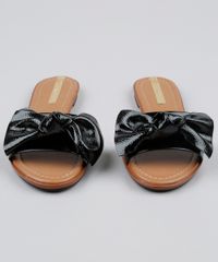 Rasteira-Feminina-Moleca-em-Verniz-com-Laco-Preta-9529322-Preto_4