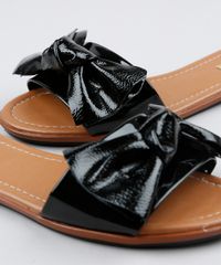 Rasteira-Feminina-Moleca-em-Verniz-com-Laco-Preta-9529322-Preto_5