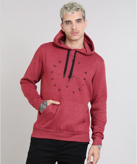 Blusao-Masculino-em-Moletom-com-Capuz--Raised-by-waves--Vermelho-9481801-Vermelho_1