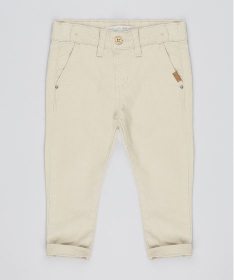 calça infantil sarja