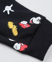 Calca-Infantil-em-Moletom-Mickey-com-Bolsos-Preta-9471847-Preto_5
