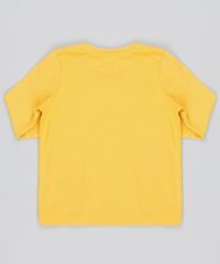Camiseta-Infantil-com-Bolso-Manga-Longa-Mostarda-9429787-Mostarda_2