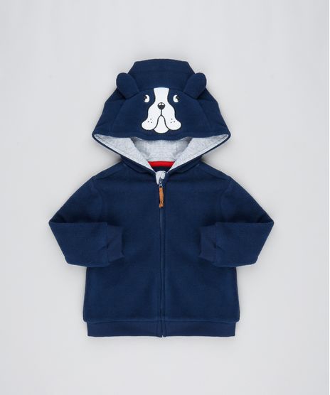 Blusao-Infantil-em-Fleece-com-Capuz-Bordado-de-Cachorro-Azul-Marinho-9358512-Azul_Marinho_1
