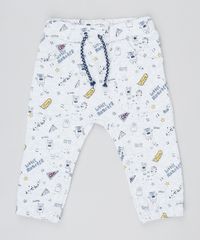 Calca-Infantil-Saruel-em-Moletom-Estampada-de-Monstrinhos--Cinza-Mescla-Claro-9443398-Cinza_Mescla_Claro_1