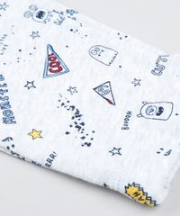 Calca-Infantil-Saruel-em-Moletom-Estampada-de-Monstrinhos--Cinza-Mescla-Claro-9443398-Cinza_Mescla_Claro_4