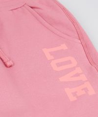 Calca-Infantil-em-Moletom--Love--Rosa-9346855-Rosa_3