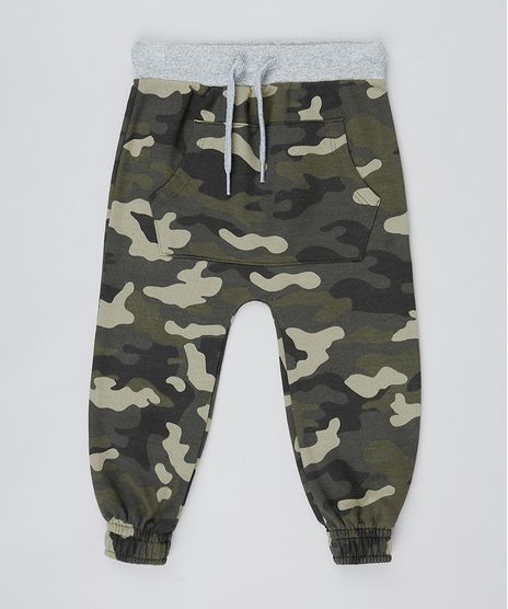 Calca-Infantil-Saruel-em-Moletom-Estampada-Camuflagem-Verde-Militar-9482767-Verde_Militar_1