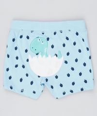 Bermuda-Infantil-Estampada-com-Dinossauros-e-Pegadas-Azul-Claro-9442354-Azul_Claro_1