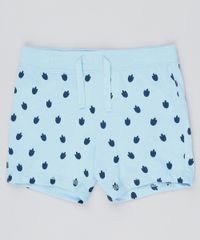 Bermuda-Infantil-Estampada-com-Dinossauros-e-Pegadas-Azul-Claro-9442354-Azul_Claro_2
