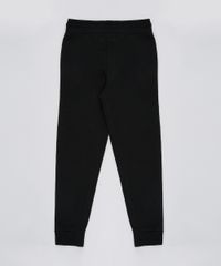 Calca-Infantil-em-Moletom-com-Estampa--72--Preta-9346856-Preto_2