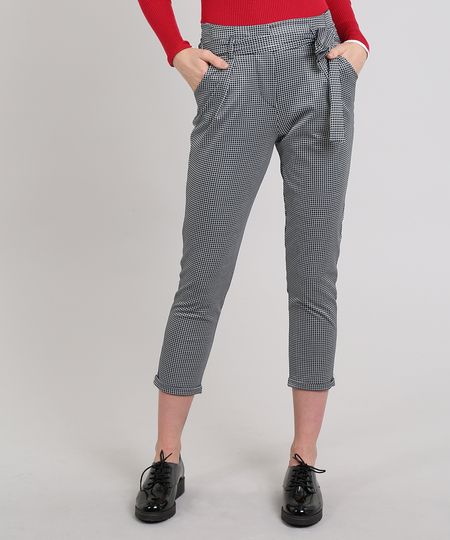 Calca-Feminina-Clochard-Estampada-Xadrez-Preta-9576341-Preto_1 Calca-Feminina-Clochard-Estampada-Xadrez-Preta-9576341-Preto_1