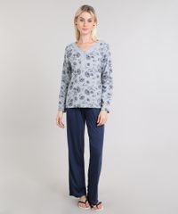 Pijama-Feminino-Estampado-Manga-Longa-Floral-Cinza-9508006-Cinza_1
