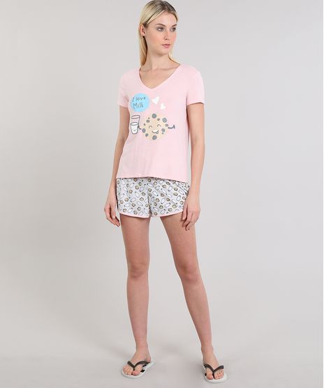 Pijama-Feminino--I-Love-Milk--Manga-Curta-Rosa-9514759-Rosa_1