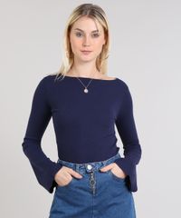 Blusa-Feminina-Basica-Canelada-Decote-Arredondado-Manga-Longa-Azul-Marinho-9528784-Azul_Marinho_1