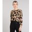 Sueter-Feminino-em-Trico-Estampado-Animal-Print-Decote-Redondo-Bege-9431369-Bege_1