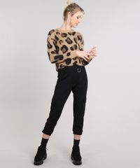 Sueter-Feminino-em-Trico-Estampado-Animal-Print-Decote-Redondo-Bege-9431369-Bege_3
