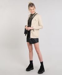 Jaqueta-de-Sarja-Feminina-Gola-Alta-com-Botoes-Bege-9361544-Bege_3
