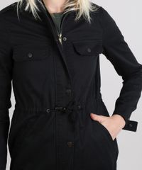 Jaqueta-de-Sarja-Feminina-Gola-Alta-com-Botoes-Preta-9361544-Preto_4