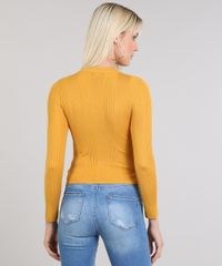 Blusa-Feminina-Basica-em-Trico-Manga-Longa-Mostarda-9356754-Mostarda_2