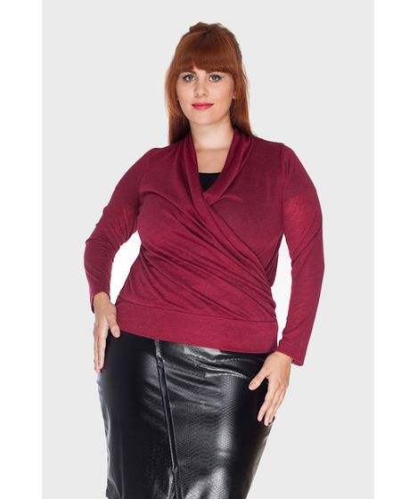 blusa transpassada cea