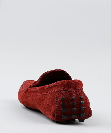 mocassim vinho masculino